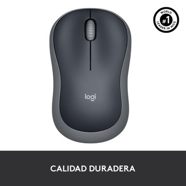 MOUSE LOGITECH INALÁMBRICO M185 GREY - 6
