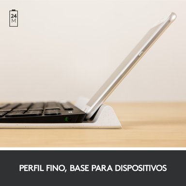 Teclado inalámbrico Bluetooth multidispositivo K780 Negro - 3