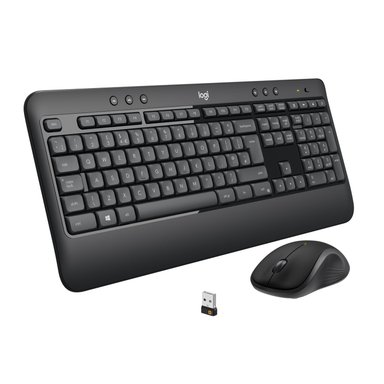 Combo teclado y mouse inalámbrico MK540 Advanced Negro - 1