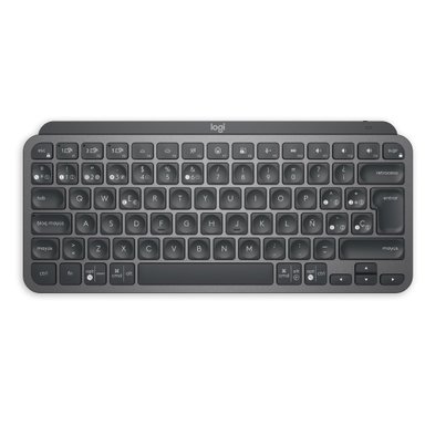 Teclado Inalámbrico Minimalista Logitech MX Keys Mini Negro - 1
