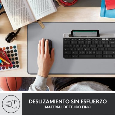 Mouse Pad XL Logitech Studio Series Light Grey - 4