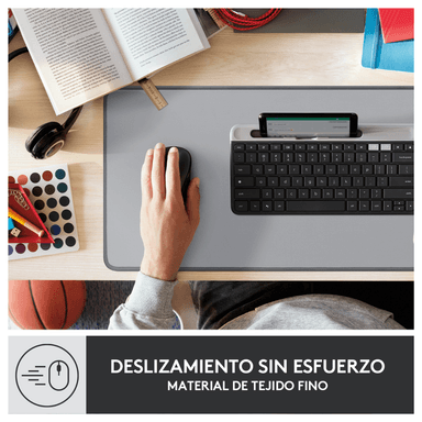 Mouse Pad XL Logitech Studio Series Light Grey - 8