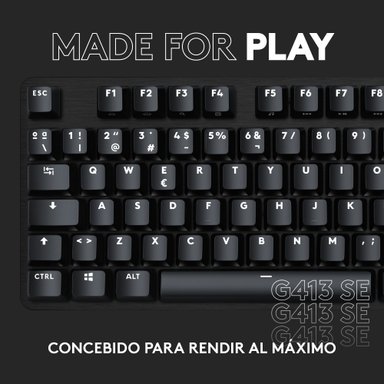 Teclado Mecánico Logitech G413 SE para Juegos Negro - 7