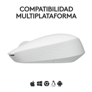 MOUSE INALÁMBRICO LOGITECH M170 WHITE - 3