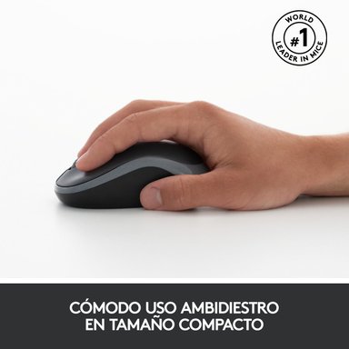 Combo teclado y mouse inalámbricos MK270 Negro - 2