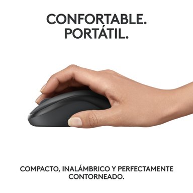 MOUSE INALÁMBRICO LOGITECH BLUETOOTH M240 SILENT WIRELESS BLACK - 4