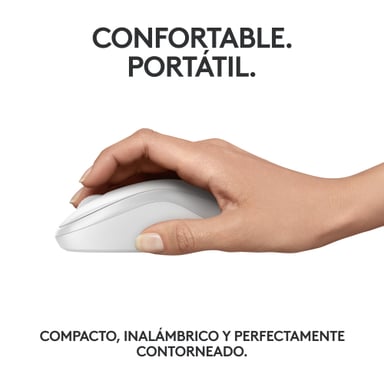 MOUSE INALÁMBRICO LOGITECH BLUETOOTH M240 SILENT WIRELESS WHITE - 4