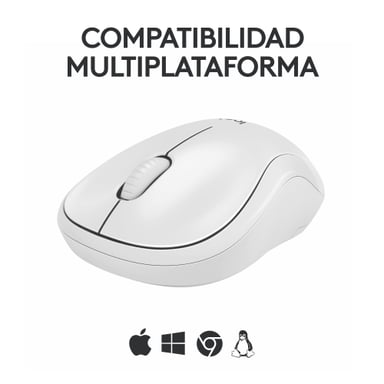 MOUSE INALÁMBRICO LOGITECH BLUETOOTH M240 SILENT WIRELESS WHITE - 5