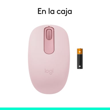 Mouse Bluetooth Logitech M196 Rose - 8
