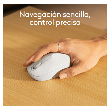 Mouse Bluetooth Logitech M196 Blanco - 4