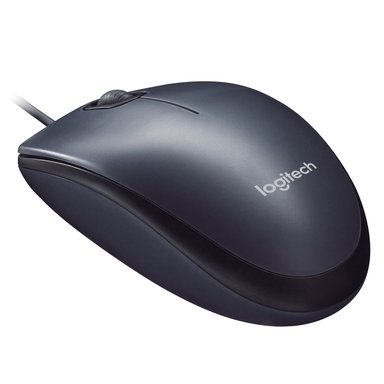 Mouse con Cable Logitech M90 Negro - 3