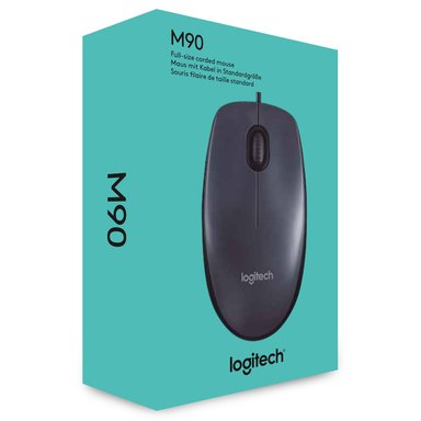Mouse con Cable Logitech M90 Negro - 5