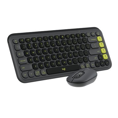 Combo teclado y mouse Logitech POP Icon Grafito - 1