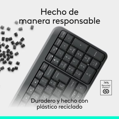 TECLADO LOGITECH K250 BLUETOOTH NEGRO - 4
