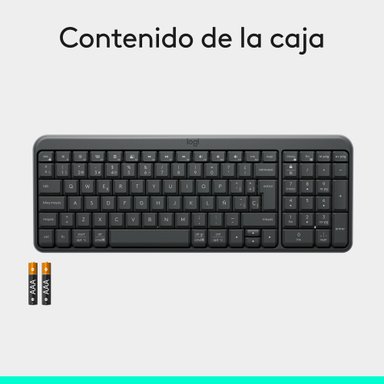 TECLADO LOGITECH K250 BLUETOOTH NEGRO - 6