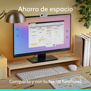 Teclado Inalámbrico Bluetooth Logitech K250 Blanco - 4