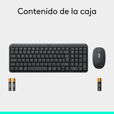 Combo inalámbrico compacto MK250 Bluetooth Negro - 8