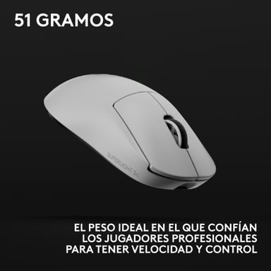 Mouse Inalámbrico Logitech G PRO X SUPERLIGHT 2C LIGHTSPEED Blanco - 9