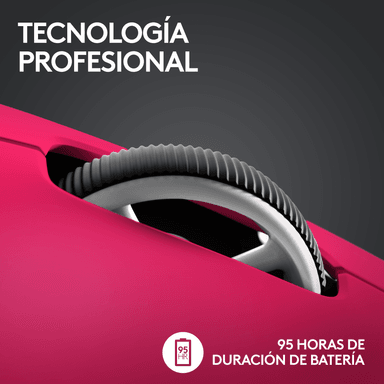 MOUSE LOGITECH G PRO X SUPERLIGHT 2 WIRELESS LIGHTSPEED/LIGHTFORCE MAGENTA - 8