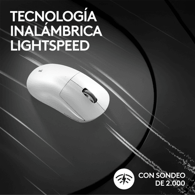 Mouse inalámbrico para juegos PRO 2 LIGHTSPEED Blanco - 5