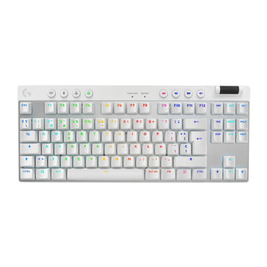 Teclado Inalámbrico Logitech G PRO X TKL LIGHTSPEED Blanco - 1