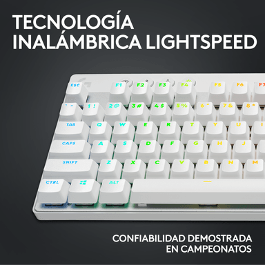 Teclado Inalámbrico Logitech G PRO X TKL LIGHTSPEED Blanco - 2