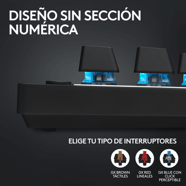 Teclado Inalámbrico Logitech G PRO X TKL LIGHTSPEED Negro - 2