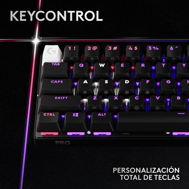 Teclado inalámbrico Logitech G PRO X 60 LIGHTSPEED para juegos Negro - 2