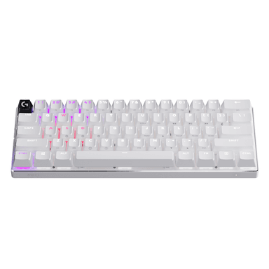 TECLADO LOGITECH PRO X 60 LIGHTSPEED BT/ÓPTICO/65 HRS/RGB WHITE - 1
