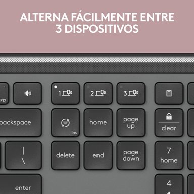 Teclado Inalámbrico Logitech Signature Slim K950 Negro - 3