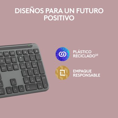 Teclado Inalámbrico Logitech Signature Slim K950 Negro - 10