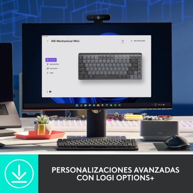 Teclado Inalámbrico Logitech MX Mechanical Mini Negro - 5