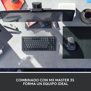 Teclado Inalámbrico Logitech MX Mechanical Mini Negro - 7