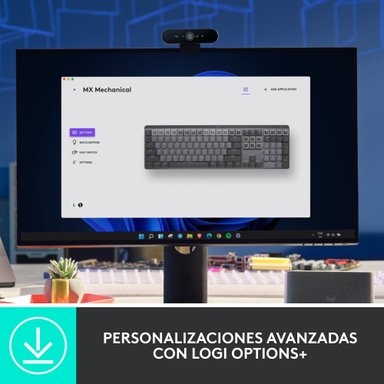 Teclado Inalámbrico Logitech MX Mechanical Negro - 4