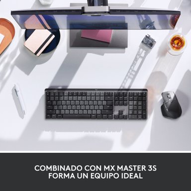 Teclado Inalámbrico Logitech MX Mechanical Negro - 7