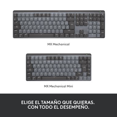 Teclado Inalámbrico Logitech MX Mechanical Negro - 8