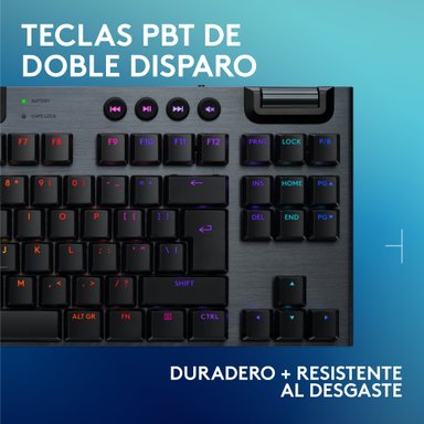 Teclado inalámbrico Logitech G915 X LIGHTSPEED TKL para juegos Negro - 6