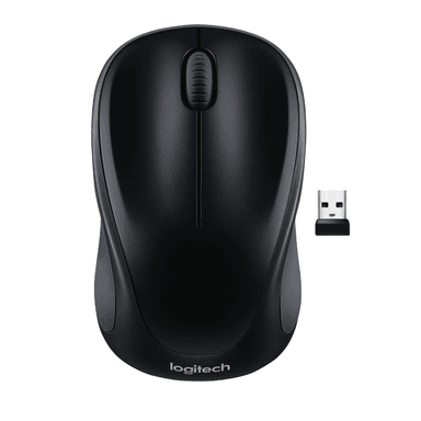 MOUSE LOGITECH M317 WIRELESS BLACK - 3
