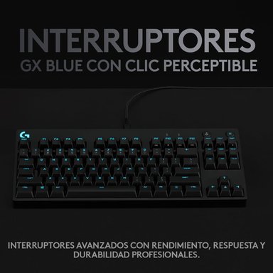 Teclado mecánico Logitech G PRO para gaming Negro - 2