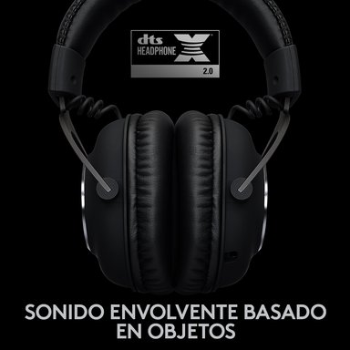 Audífonos inalámbricos con micrófono LIGHTSPEED Logitech G PRO X para gaming Negro - 6