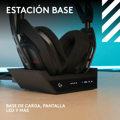 Audífonos inalámbricos Logitech G Astro A50 X para juegos Negro - 9