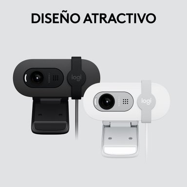 Cámara Web Logitech Brio 100 FHD 1080P Grafito - 5
