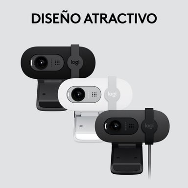 Cámara Web Logitech Brio 100 FHD 1080P Grafito - 6
