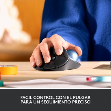 MOUSE INALÁMBRICO TRACKBALL ERGO M575S NEGRO - 3