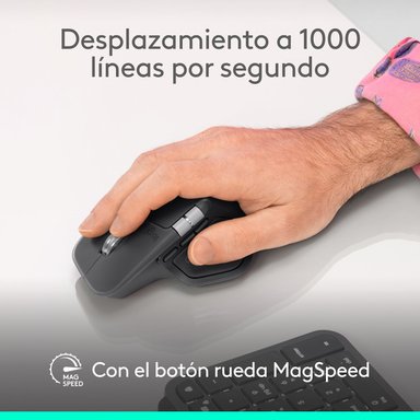 Mouse Inalámbrico Logitech MX Master 4 Grafito - 4