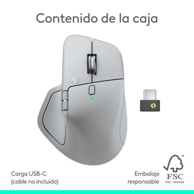 Mouse Inalámbrico Logitech MX Master 4 Blanco - 4
