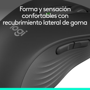 MOUSE INALÁMBRICO LOGITECH PARA ZURDOS SIGNATURE M650 L LEFT BLACK - 7