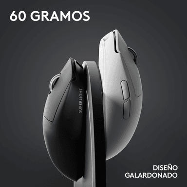Mouse Inalámbrico Logitech G PRO X SUPERLIGHT 2 LIGHTSPEED Negro - 7