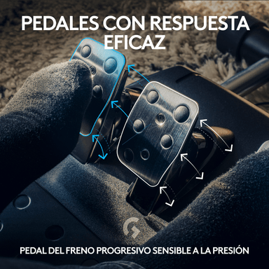 Volante de carreras y pedales G923 para Xbox Series XS, Xbox One y PC - 5