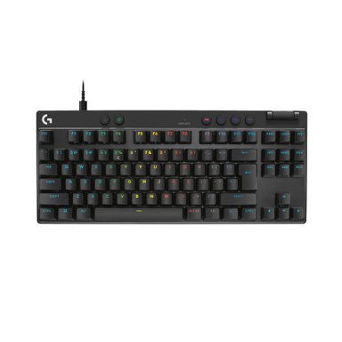 Teclado inalámbrico LOGITECH PRO X TKL RAPID con interruptores analógicos para juegos Negro - 1